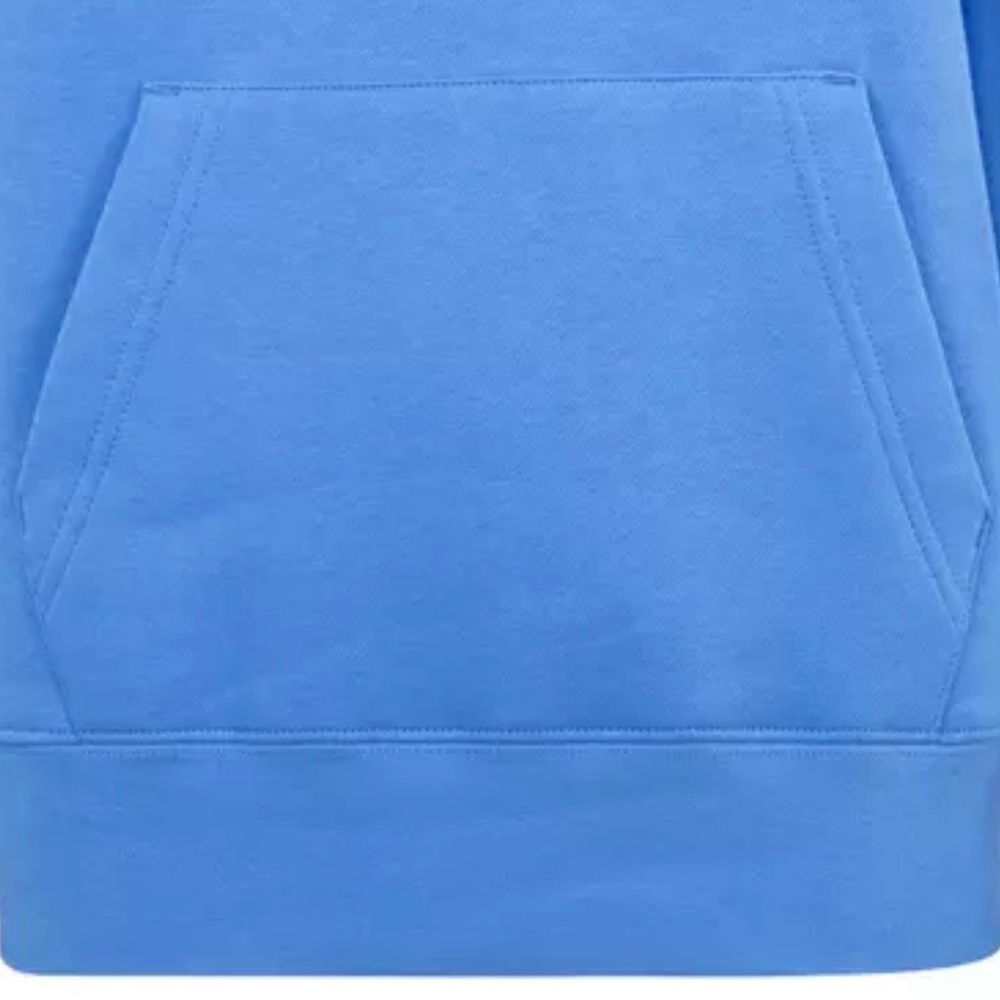 🆕 Nike Air Jordan MJ Brooklyn Fleece Hoodie Boys Medium University Blue NWT - Picture 3 of 8